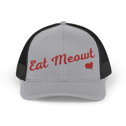 Eat Meowt Richardson 112 Snapback Trucker Cap