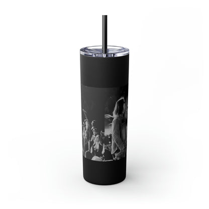 Posty Pickup Man Skinny Tumbler with Straw, 20oz