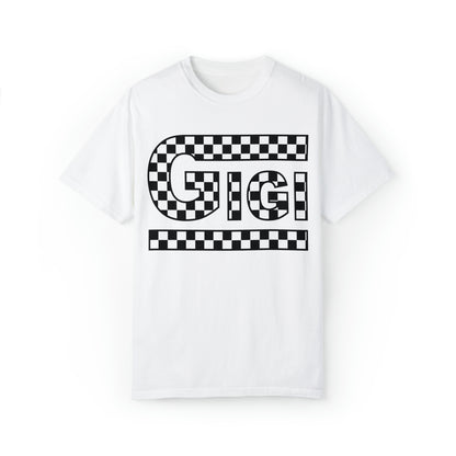 Checkered Gigi Comfort Colors Unisex Garment-Dyed T-shirt