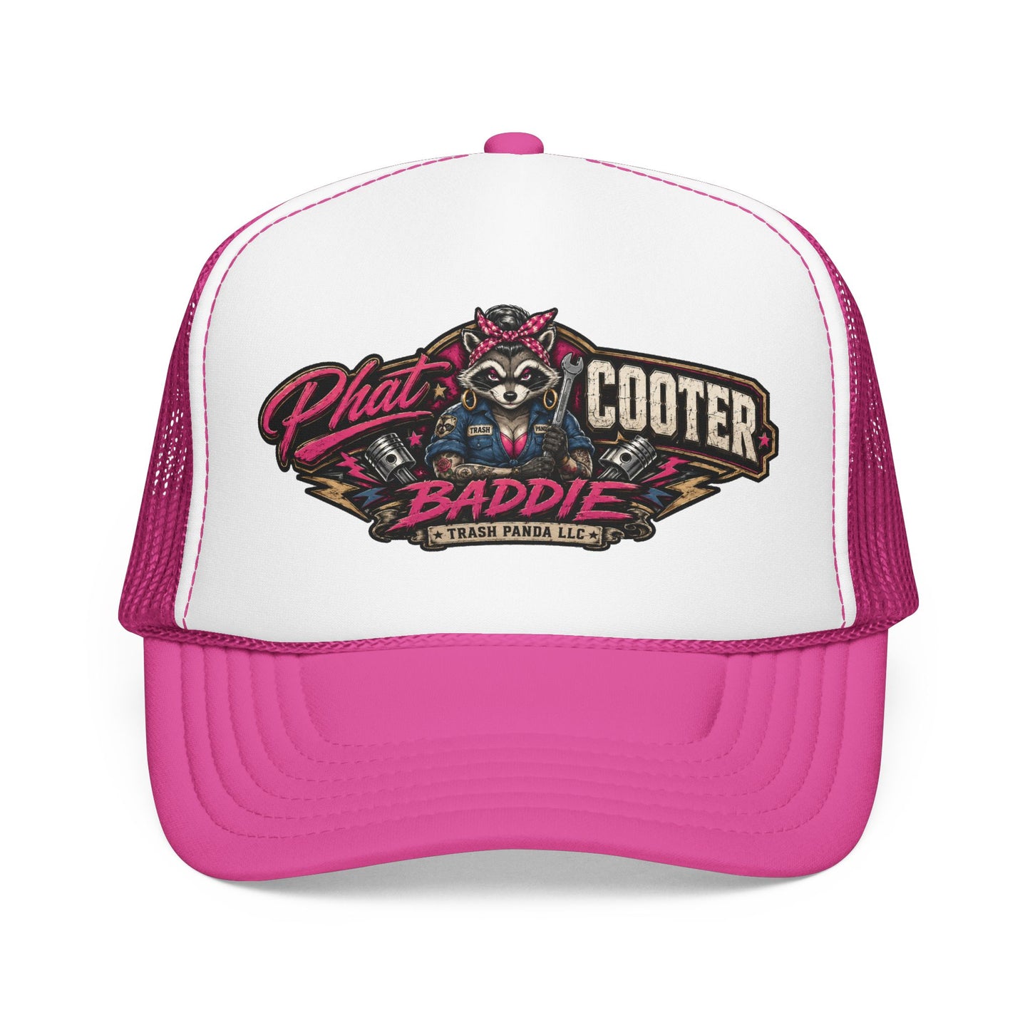 Phat Cooter Baddie V2 Foam Trucker Hat (Printed)
