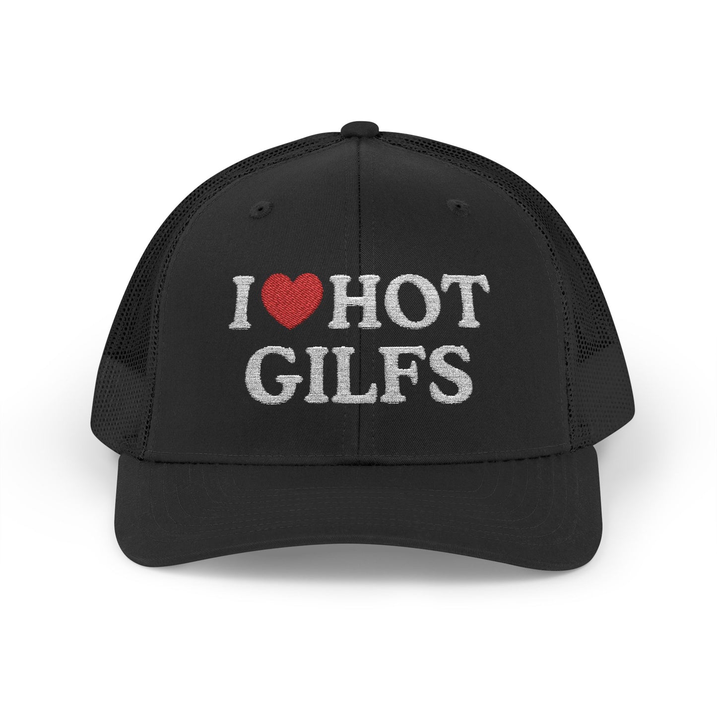 I Heart Hot Gilfs Richardson 112 Snapback Trucker Cap