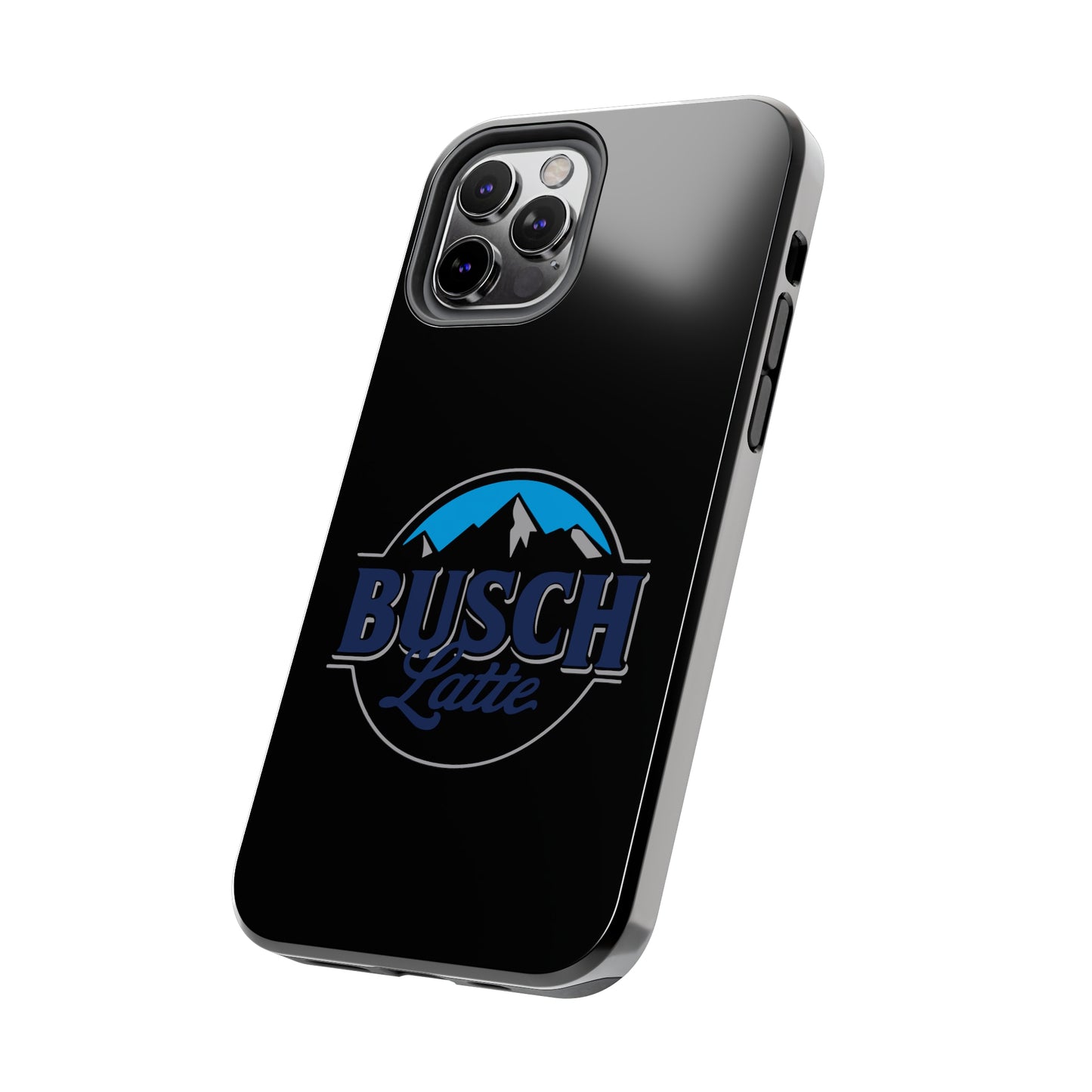 Busch Latte Blk Tough iPhone Cases