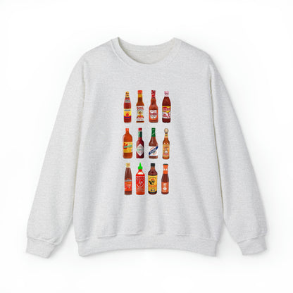 Hot Sauce Sweatshirt Unisex Heavy Blend™ Crewneck Sweatshirt