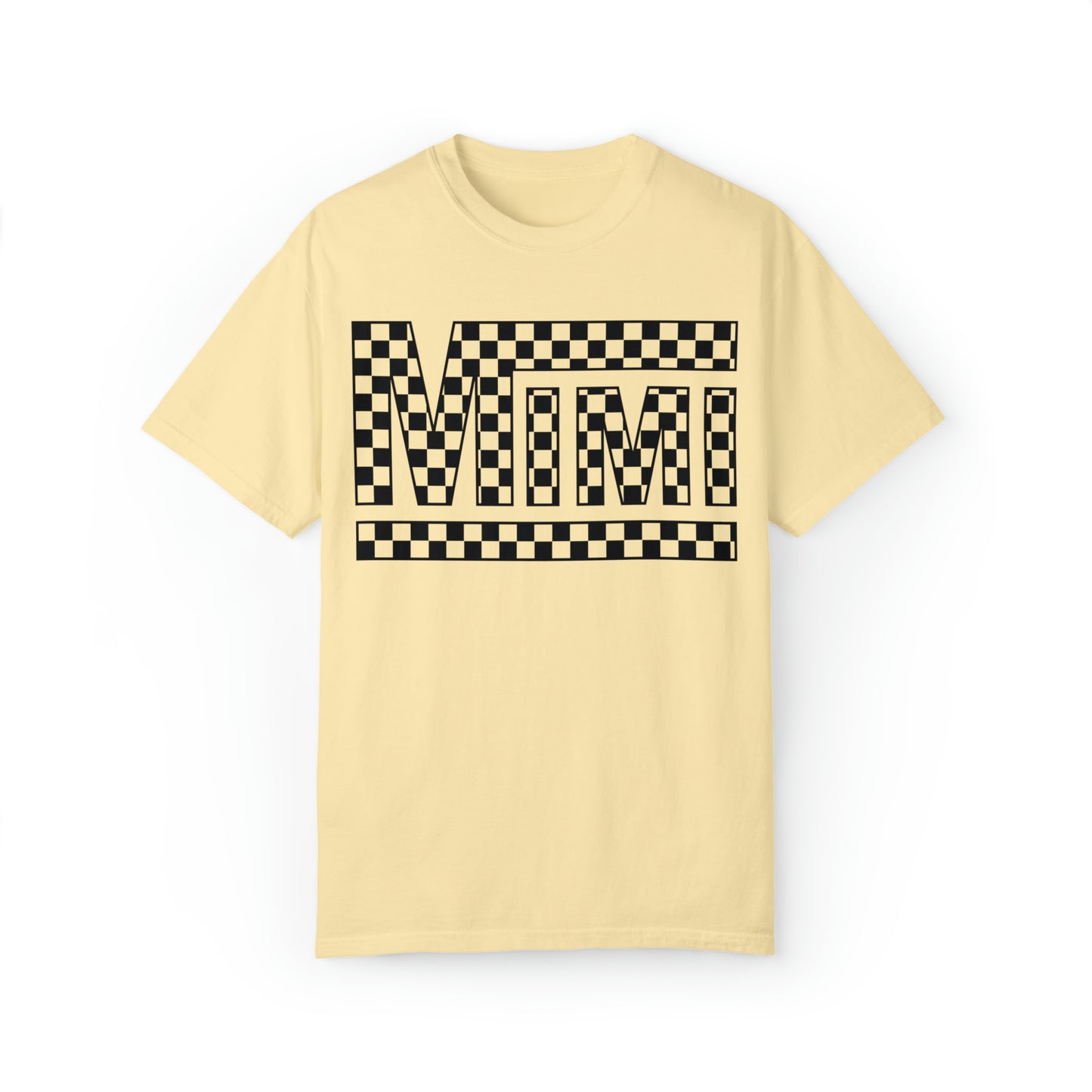 Checkered Mimi Comfort Colors Unisex Garment-Dyed T-shirt