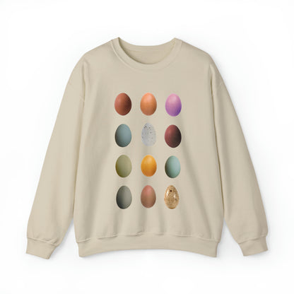 Chicken Eggs Sweatshirt Unisex Heavy Blend™ Crewneck Sweatshirt