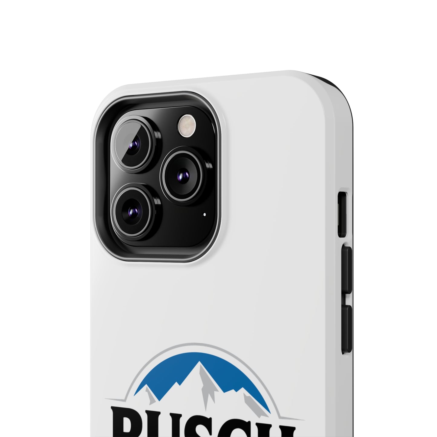 Busch Latte White Tough iPhone Cases