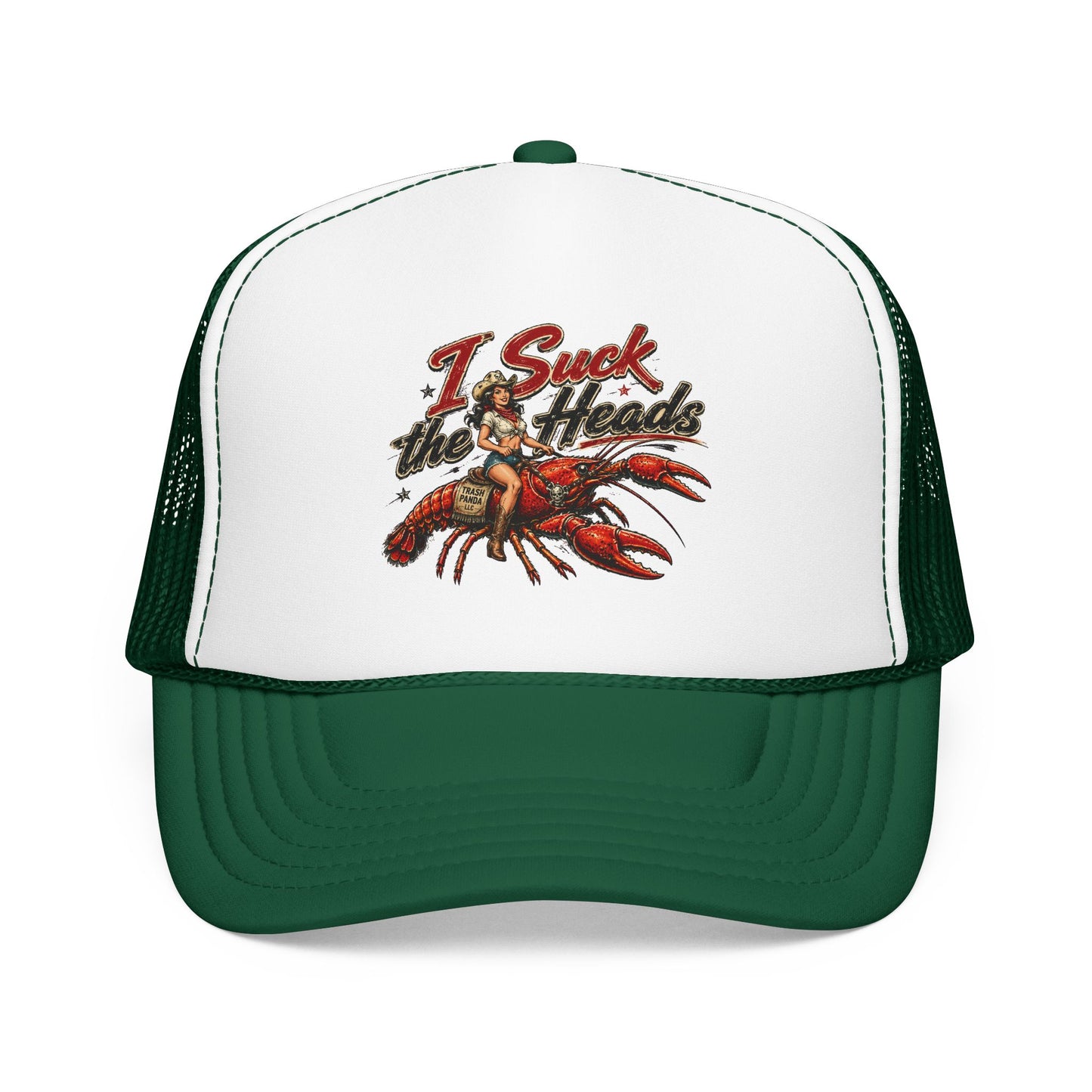 I Suck The Heads Foam Trucker Hat (Printed)