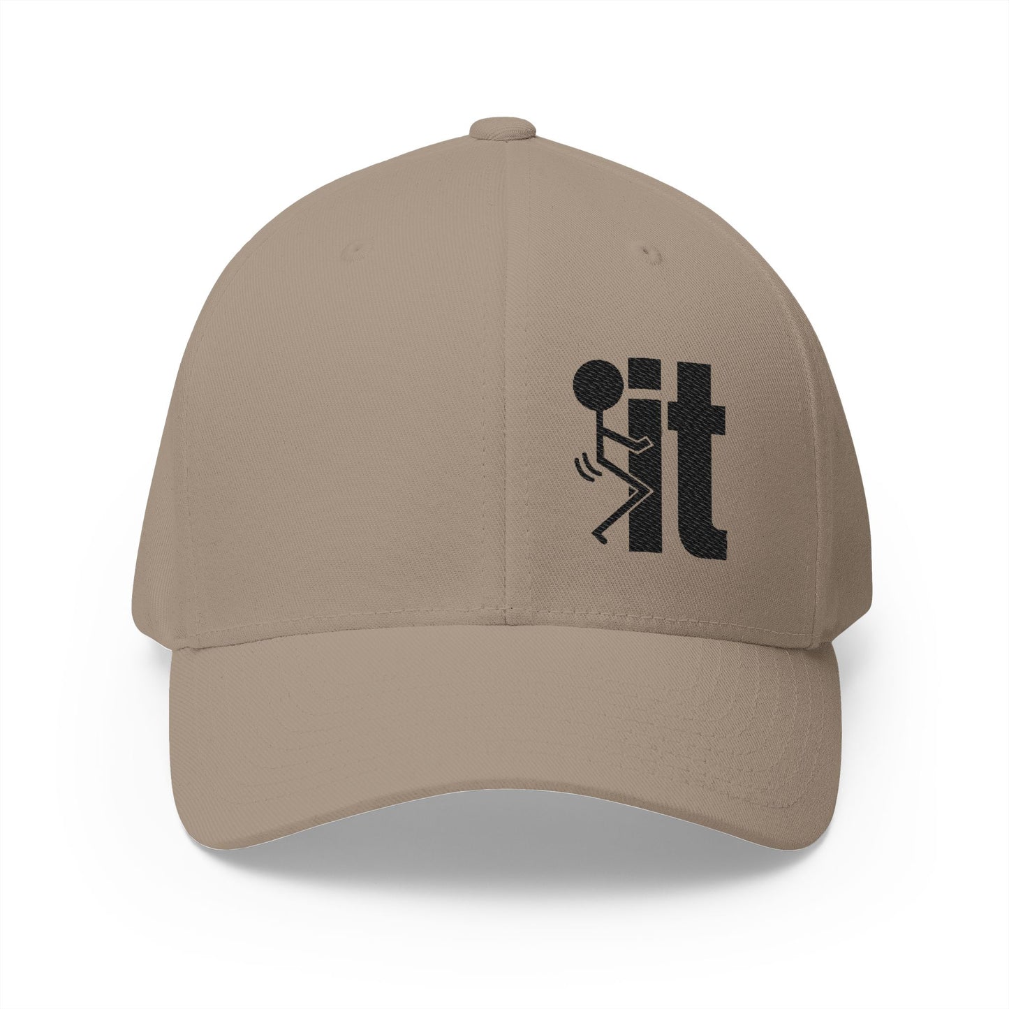 F It Embroidered FlexFit Hat