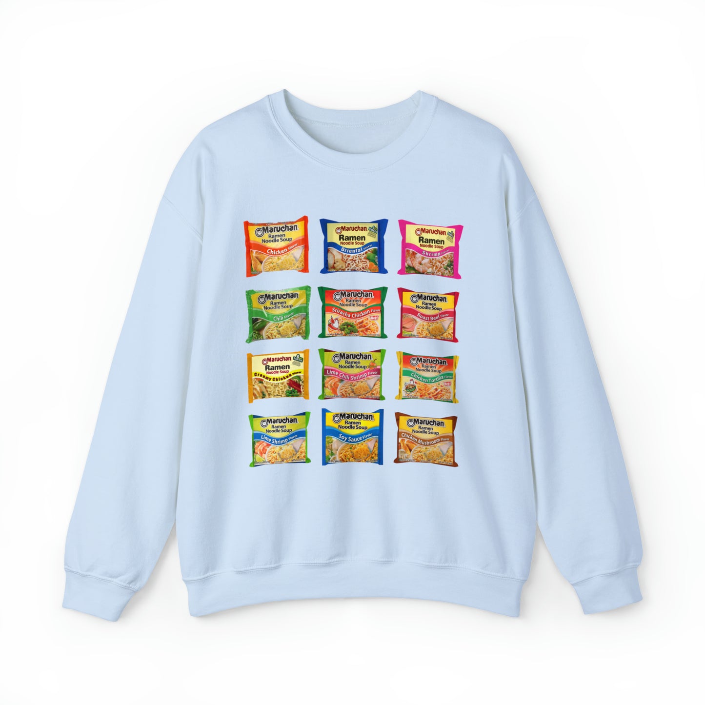 Ramen Noodles Sweatshirt Unisex Heavy Blend™ Crewneck Sweatshirt