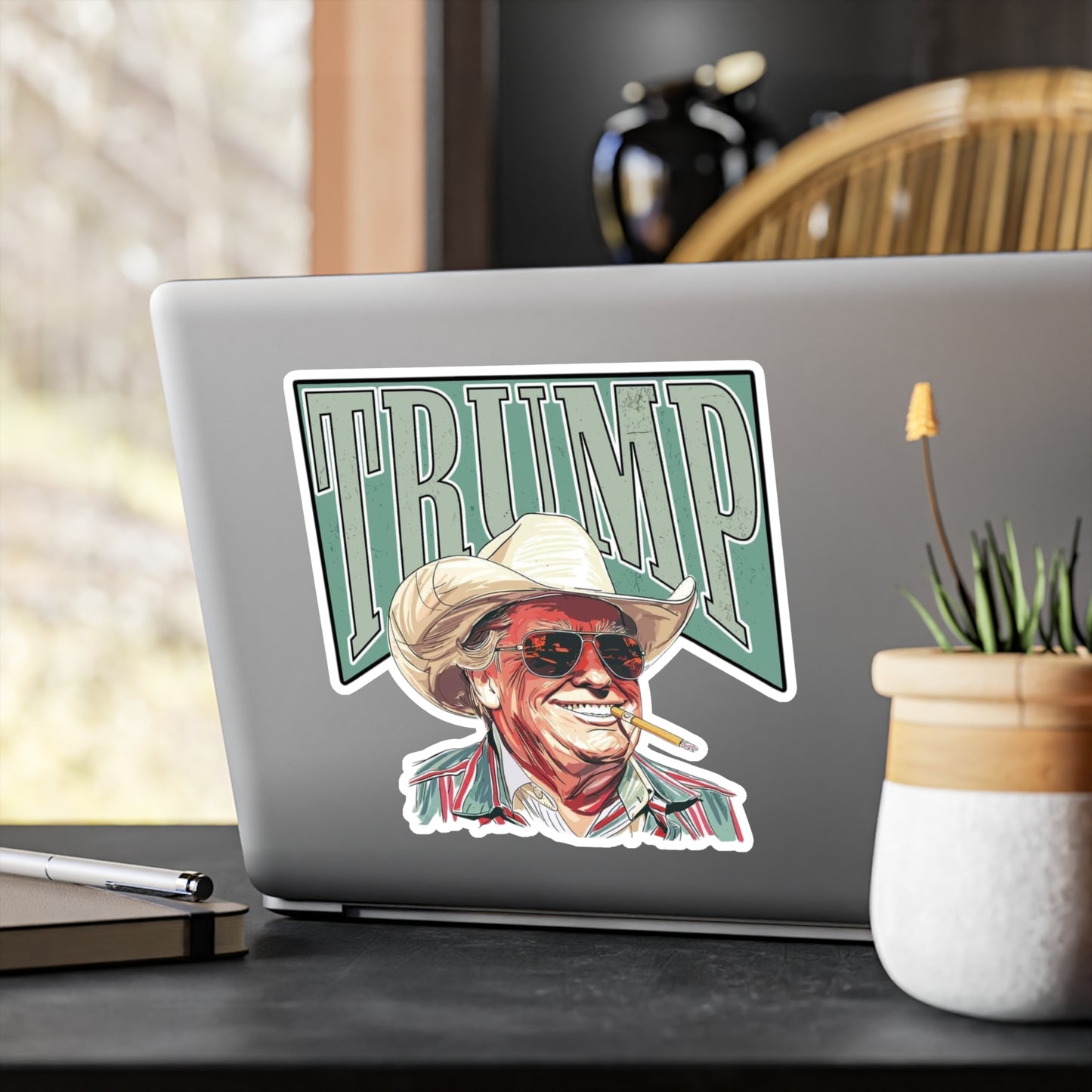 Western Daddy T Vinyl Decal