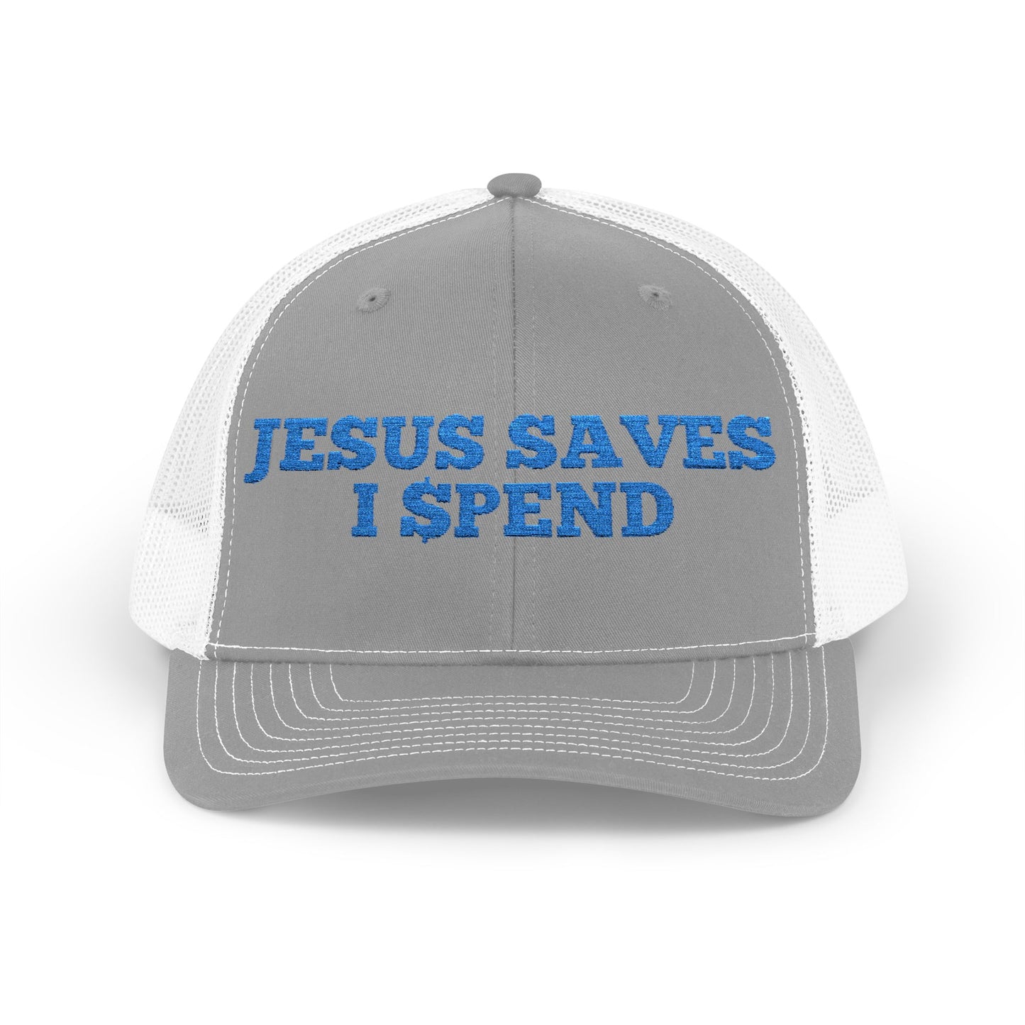 Jesus Saves Richardson 112 Snapback Trucker Cap