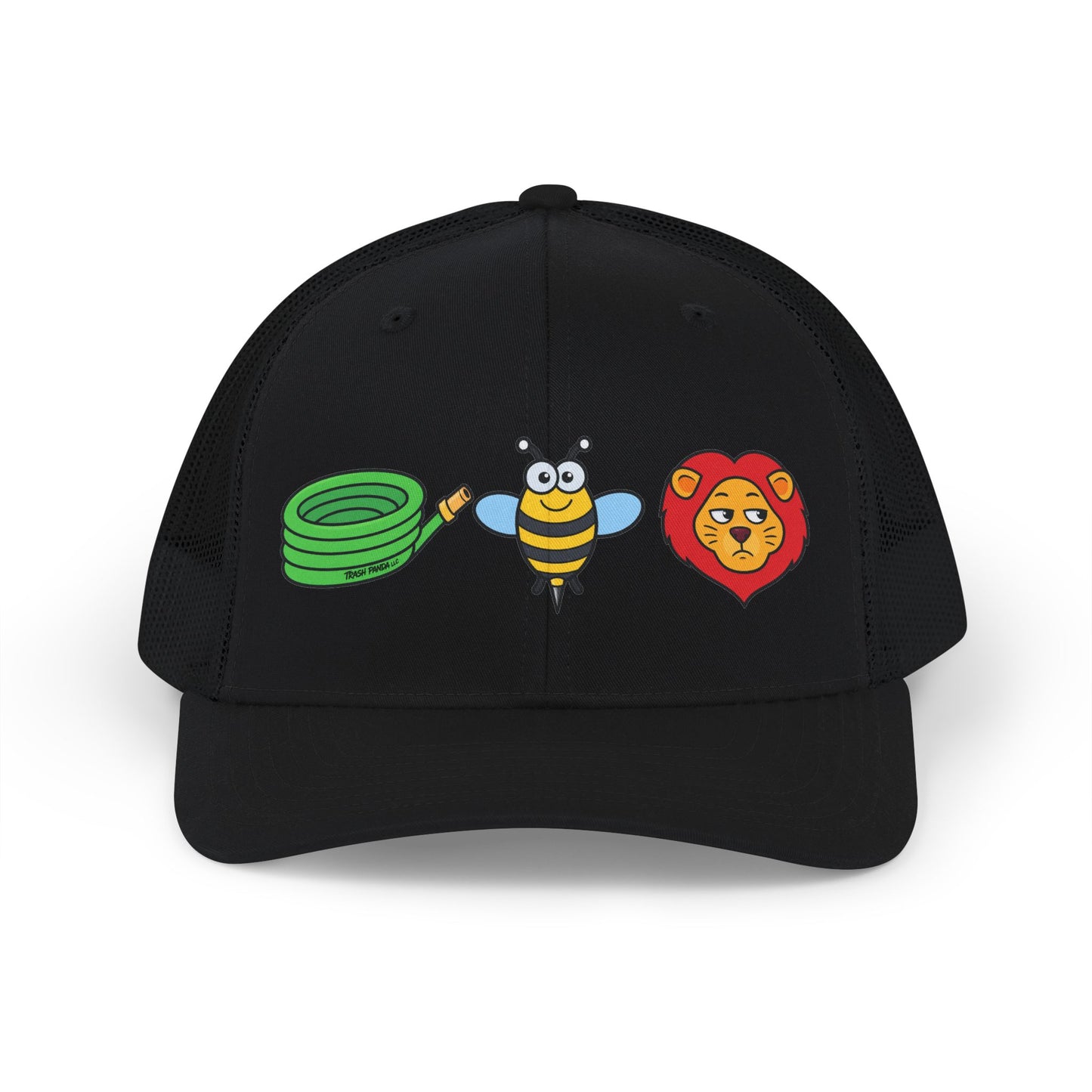Hose Bee Lion Richardson 112 Snapback Trucker Cap (Printed)