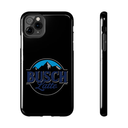 Busch Latte Blk Tough iPhone Cases