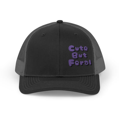 Cute But Feral Richardson 112 Snapback Trucker Cap