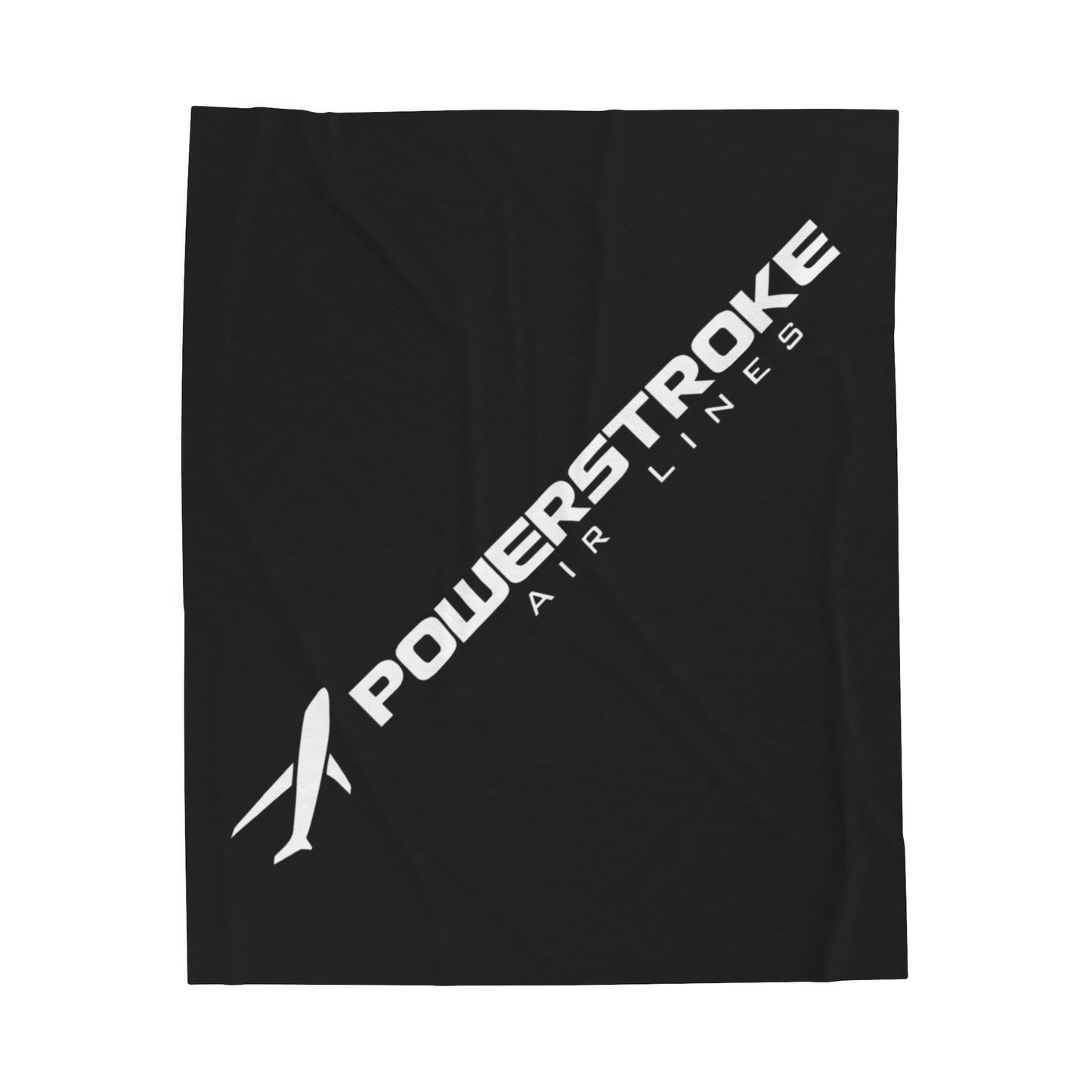 Pstroke Airlines Velveteen Plush Truck Blanket