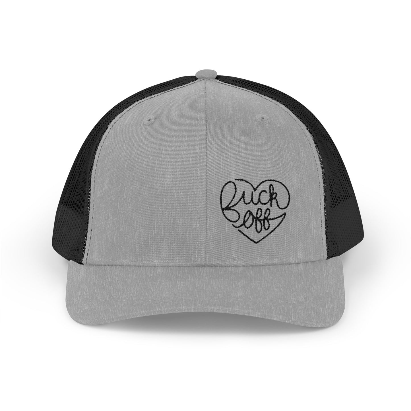 F*CK OFF Heart (Ladies) Snapback Trucker Cap
