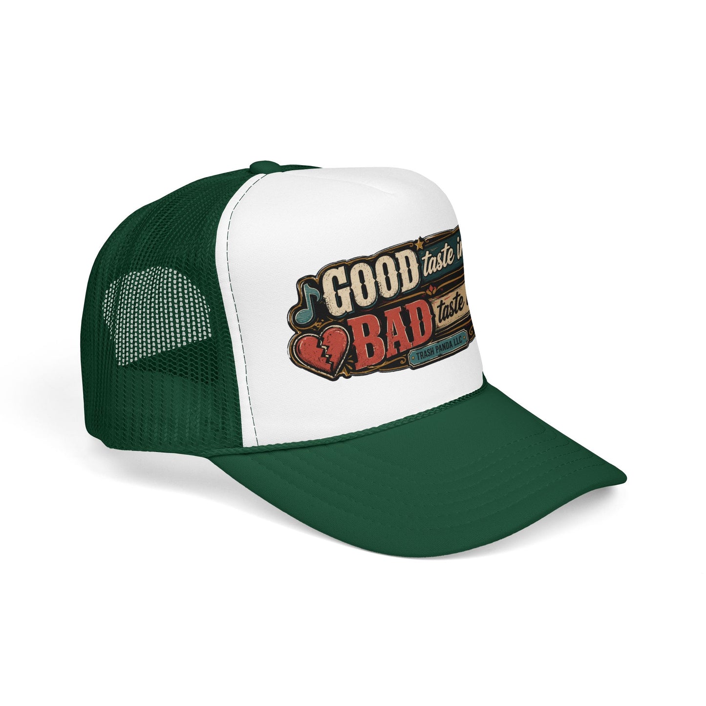 Good Taste In Music Foam Trucker Hat (Printed)