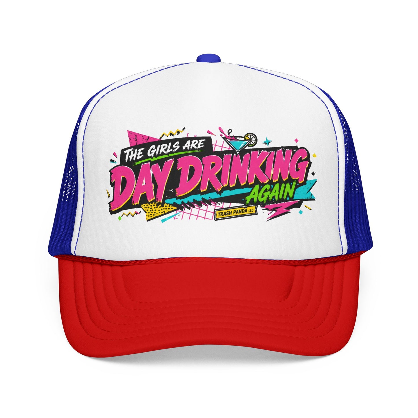 Day Drinking Foam Trucker Hat (Printed)