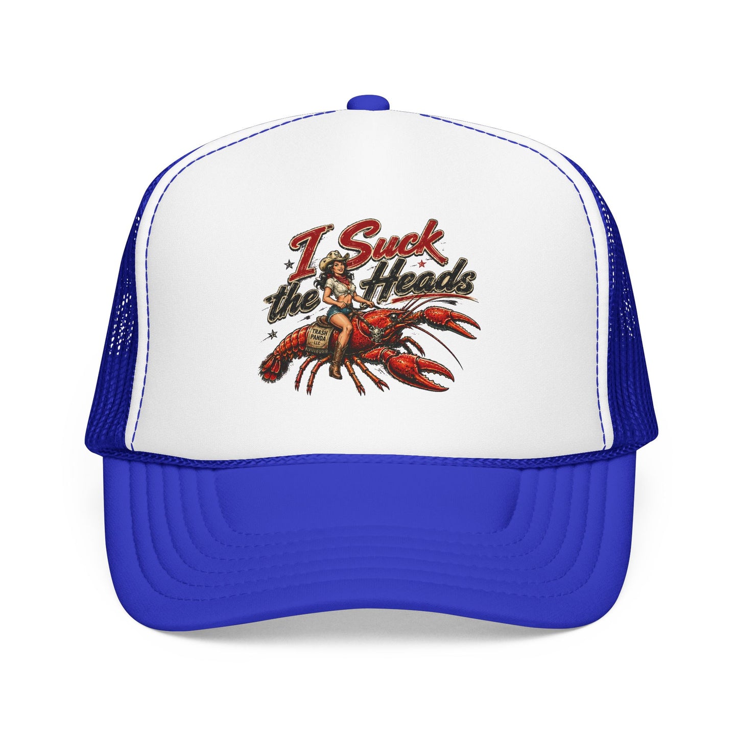 I Suck The Heads Foam Trucker Hat (Printed)