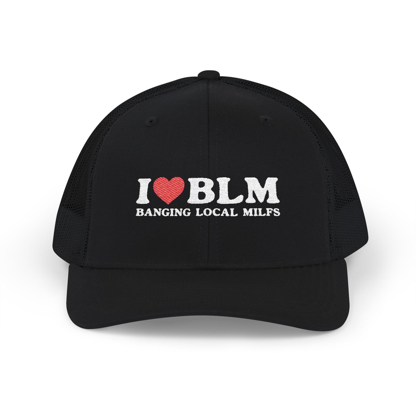 I Heart BLM Richardson 112 Snapback Trucker Cap