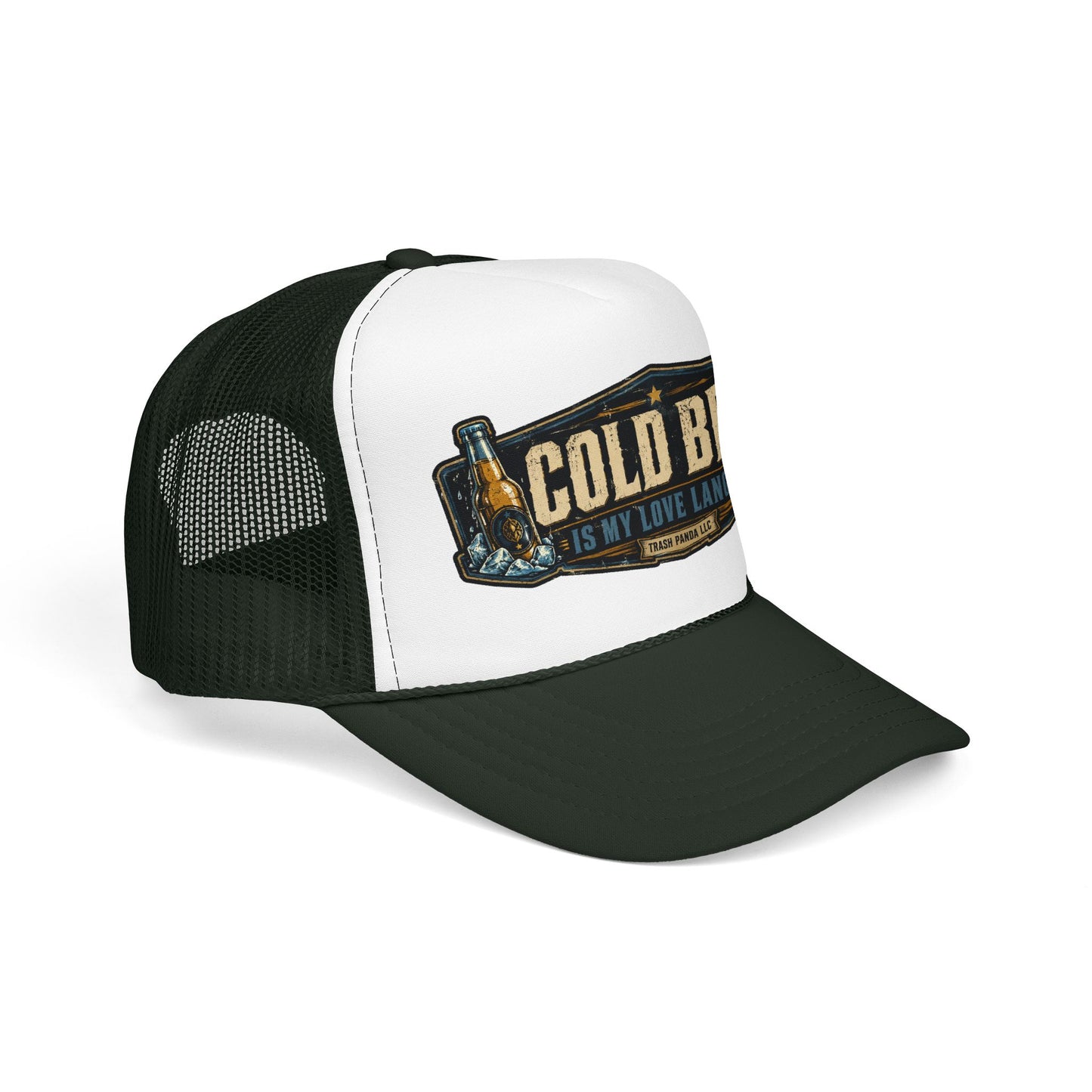 Cold Beer Foam Trucker Hat (Printed)