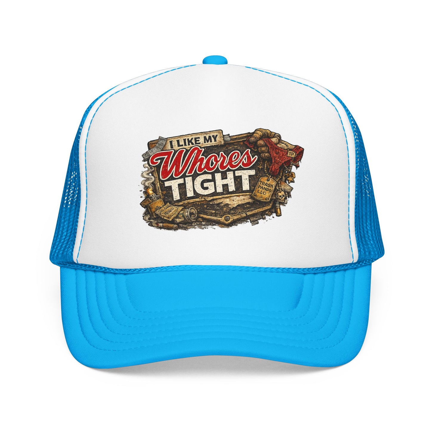 I Like My W Tight Foam Trucker Hat (Printed)