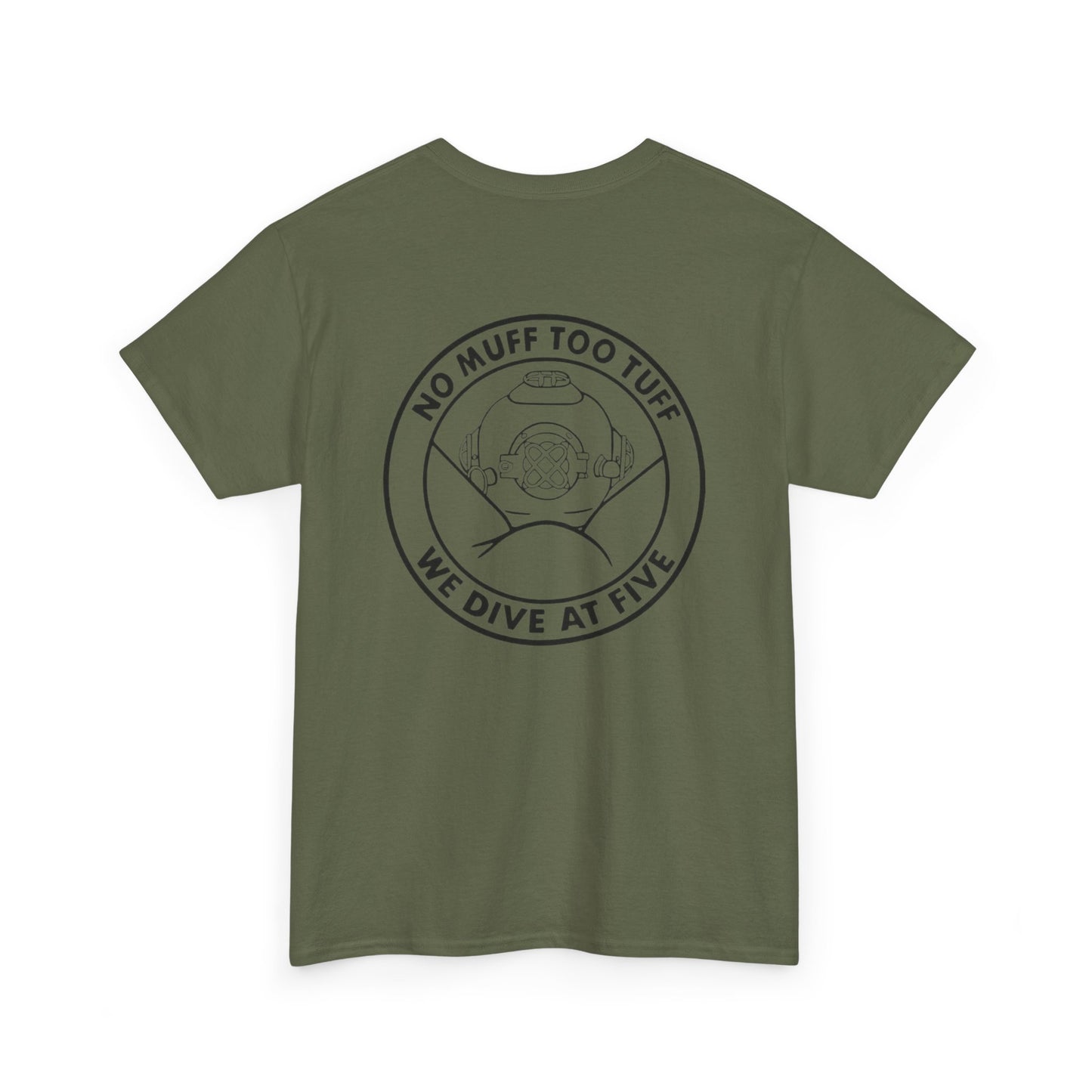 Muff Diving Team Unisex Heavy Cotton Tee