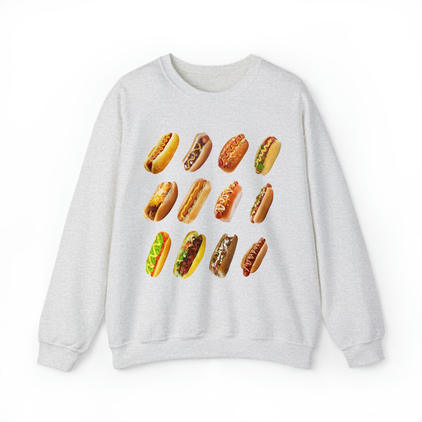 Hotdog Sweatshirt Unisex Heavy Blend™ Crewneck Sweatshirt