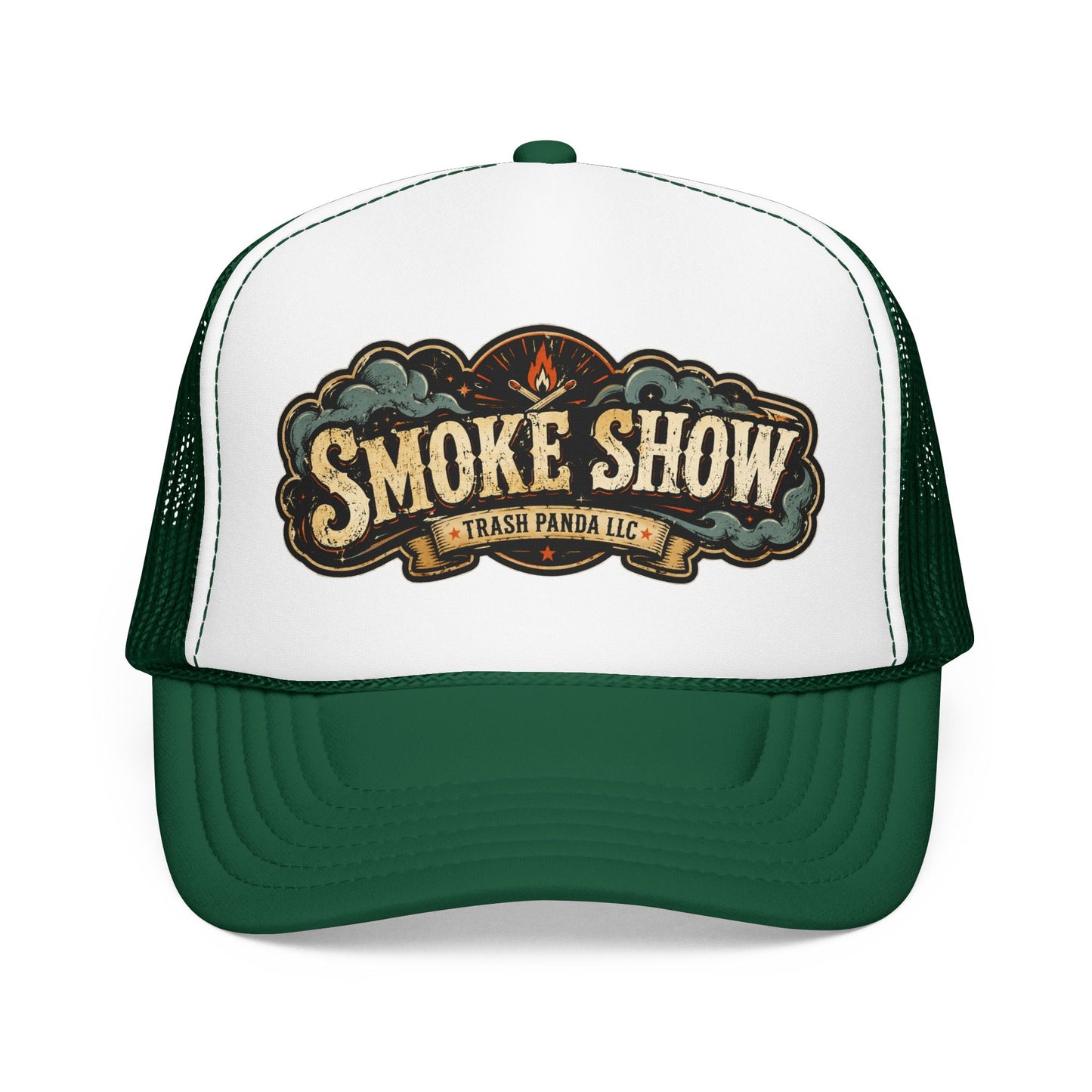Smoke Show Foam Trucker Hat (Printed)