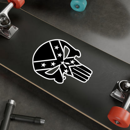 Punisher BW Rebel Vinyl Decals