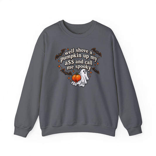Call Me Spooky Heavy Blend™ Crewneck Sweatshirt