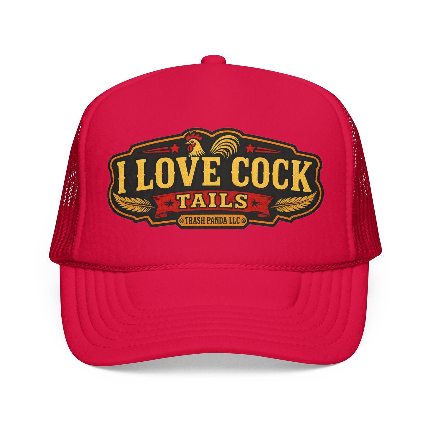 I Love Cocktails Foam Trucker Hat (Printed)
