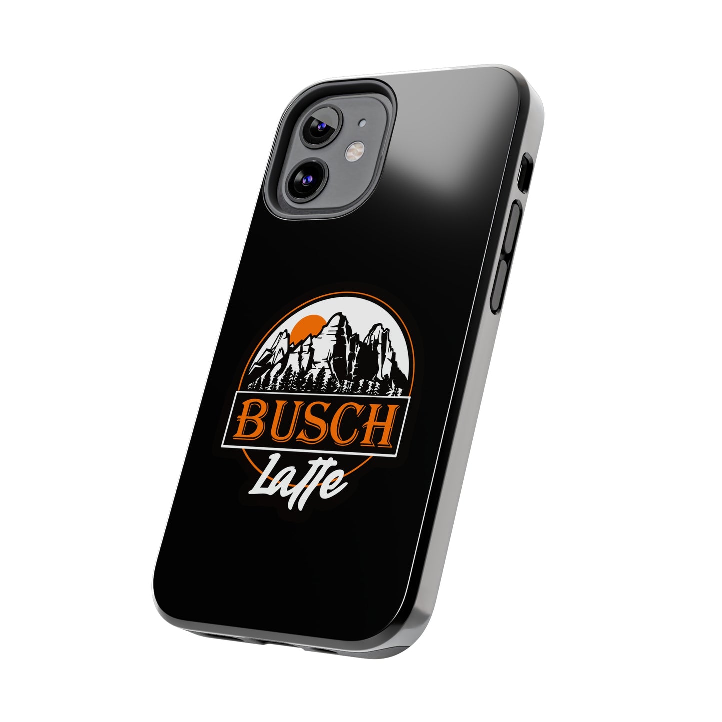 Busch Latte Orange Tough iPhone Cases