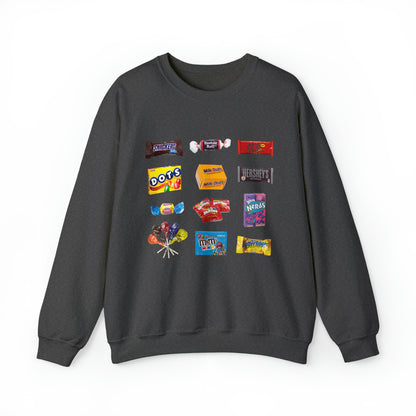 Halloween Candy Sweatshirt Unisex Heavy Blend™ Crewneck Sweatshirt