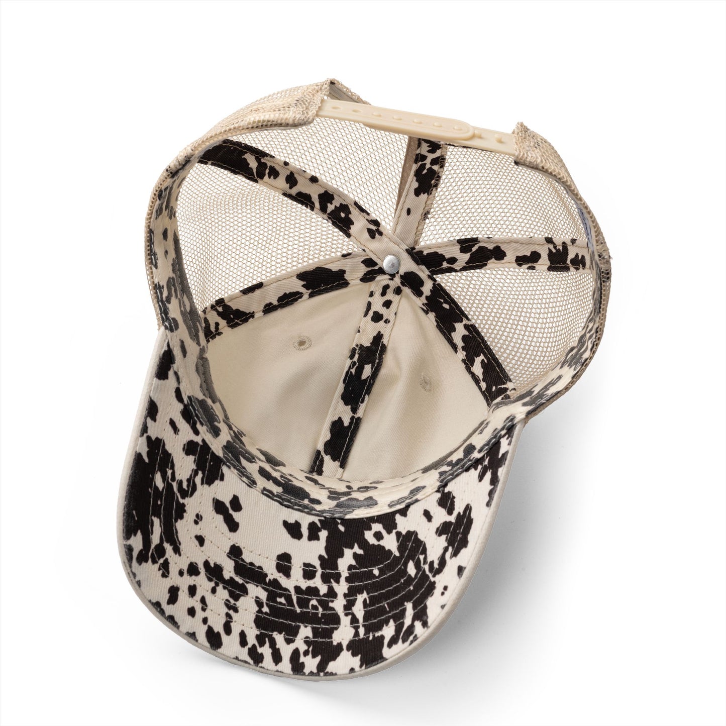 He's From Texas Women's Washed Mesh-Back Ponytail Cap