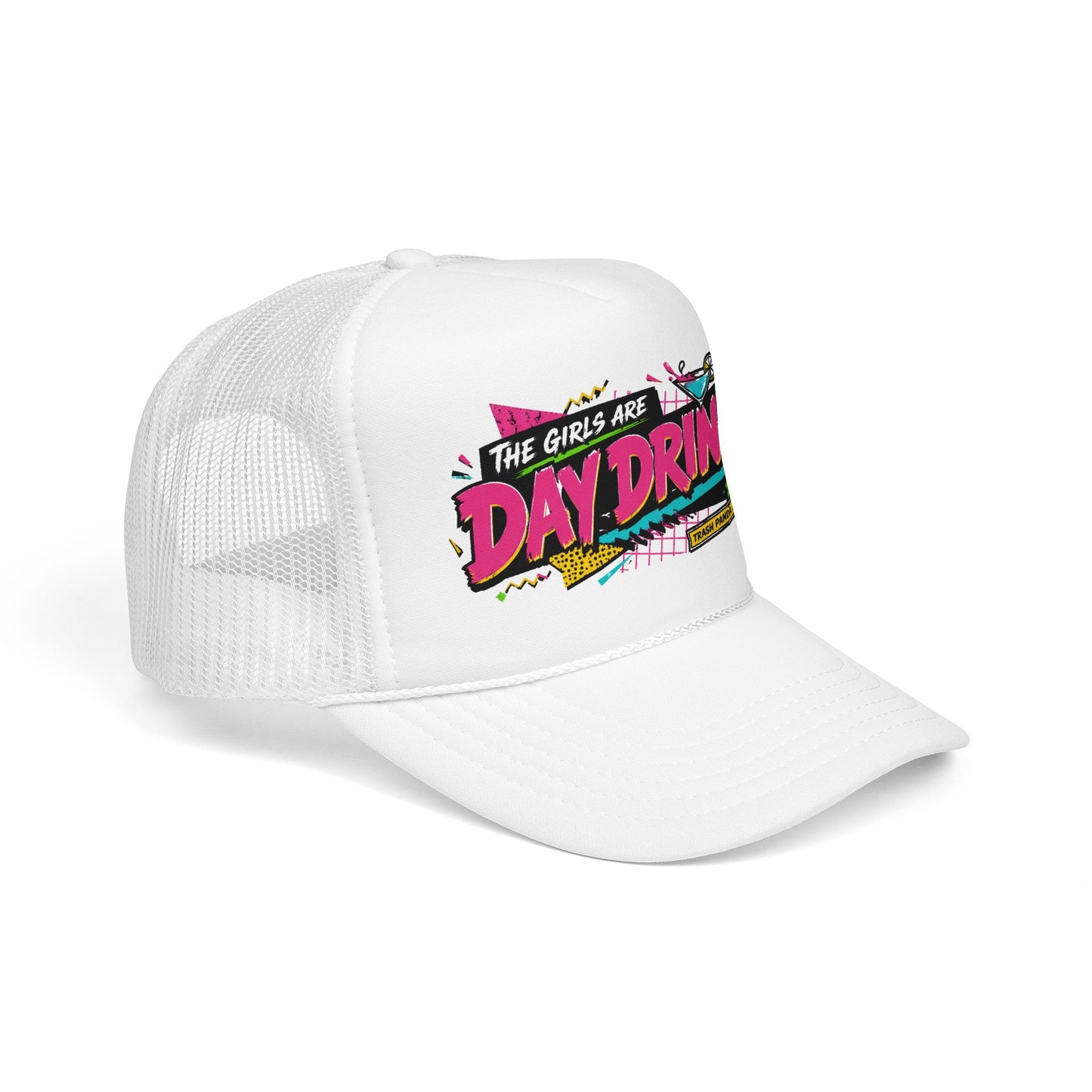 Day Drinking Foam Trucker Hat (Printed)
