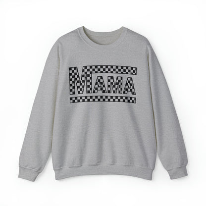 Checkered Mama Unisex Heavy Blend™ Crewneck Sweatshirt