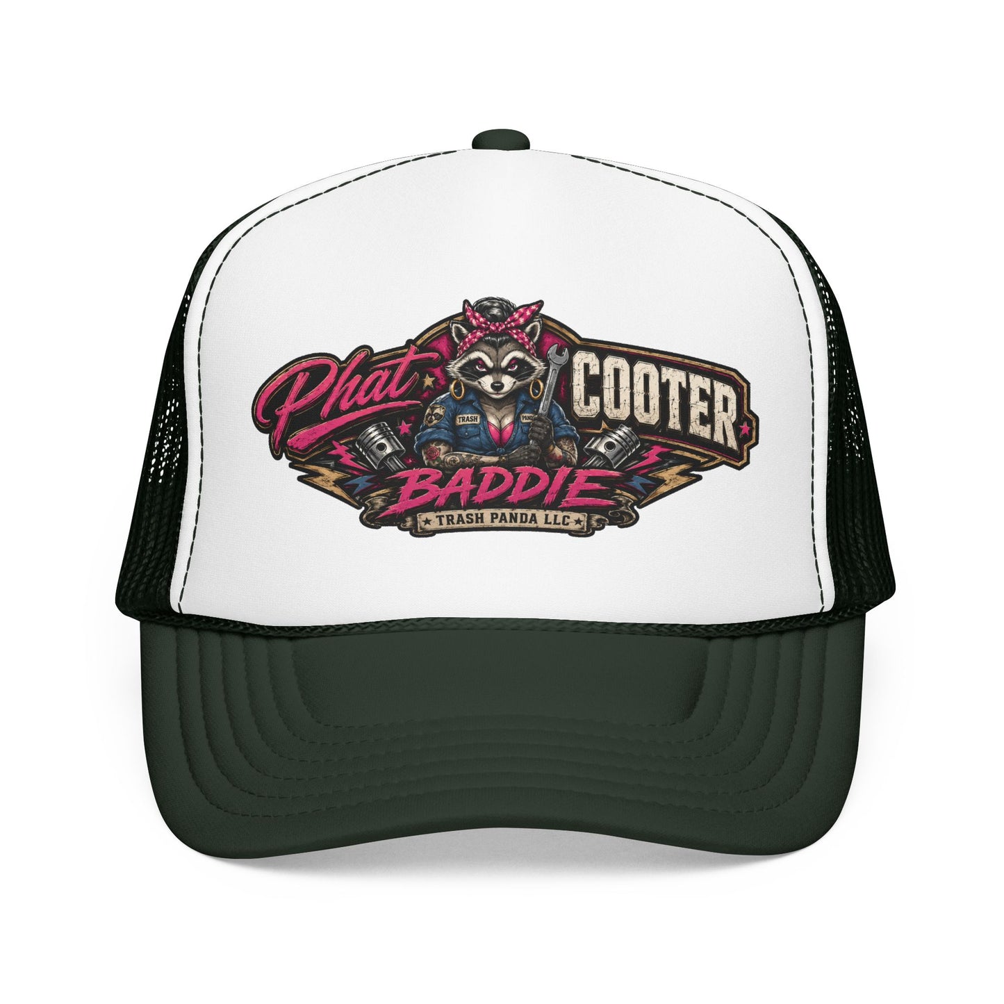 Phat Cooter Baddie V2 Foam Trucker Hat (Printed)