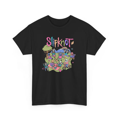 Colorful Metal Band Tee