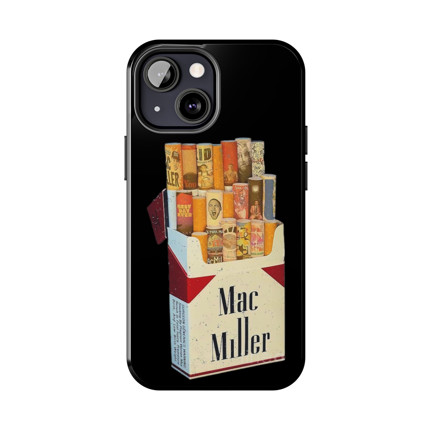 Mac Miller Vintage 90s Tough iPhone Cases