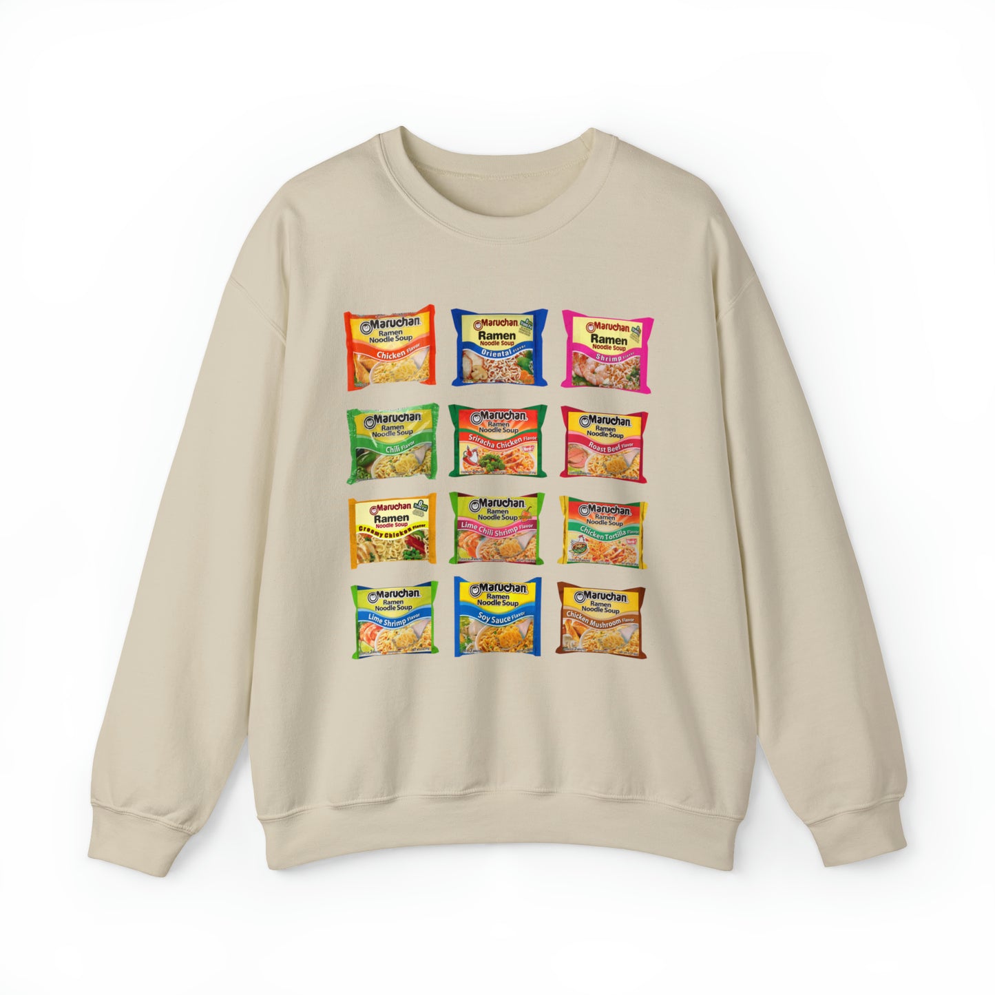 Ramen Noodles Sweatshirt Unisex Heavy Blend™ Crewneck Sweatshirt