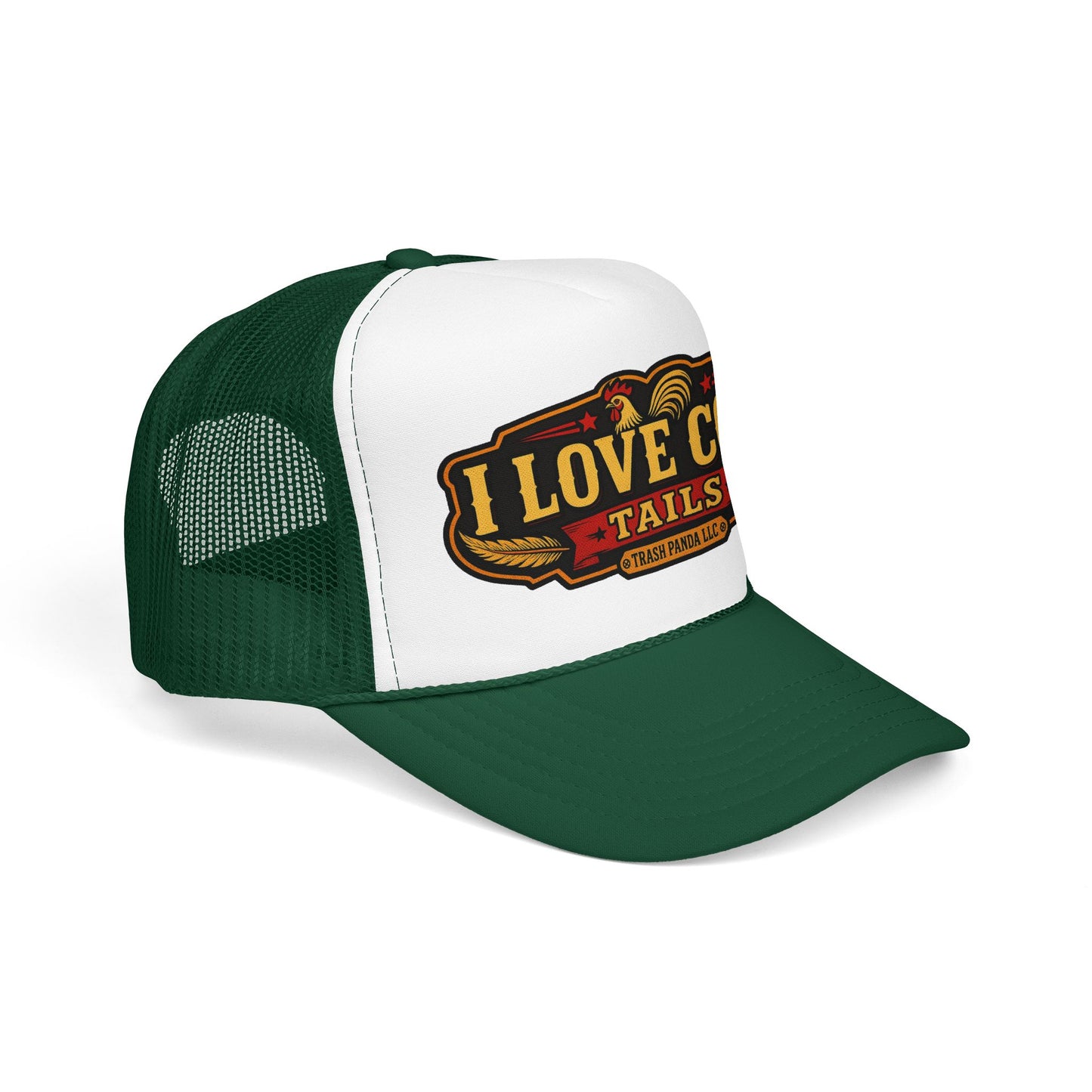 I Love Cocktails Foam Trucker Hat (Printed)