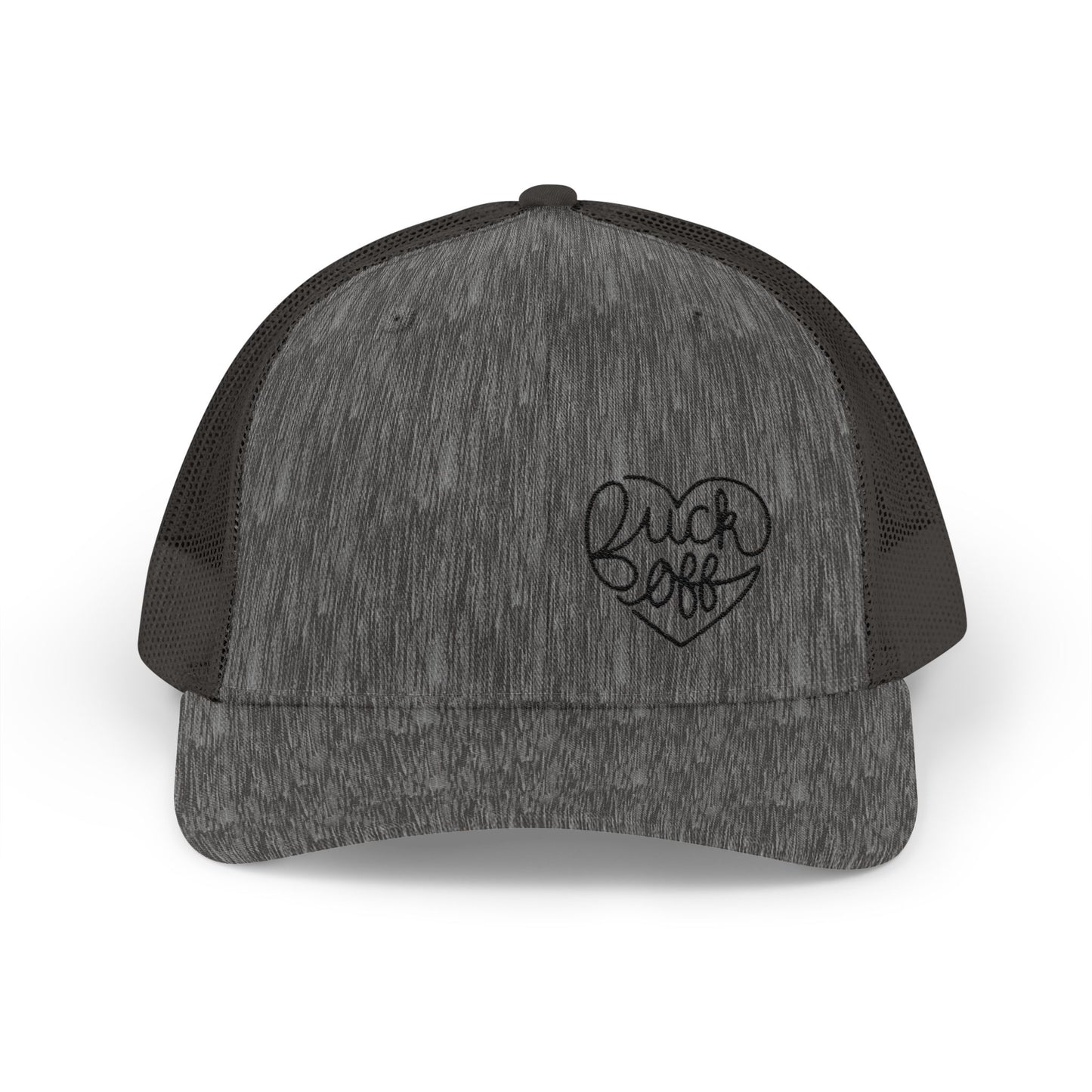 F*CK OFF Heart (Ladies) Snapback Trucker Cap