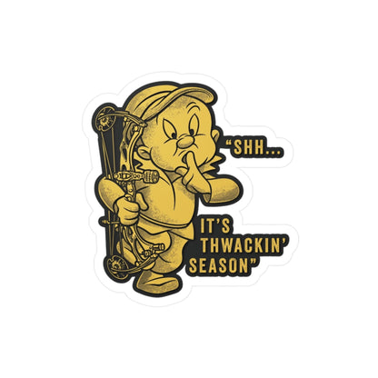 Fudd Bow Hunting Vinyl Decals