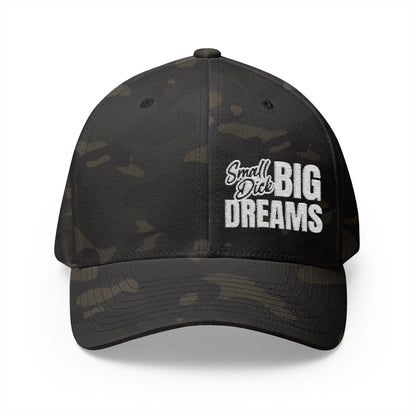 Small D Big Dreams Embroidered FlexFit Hat