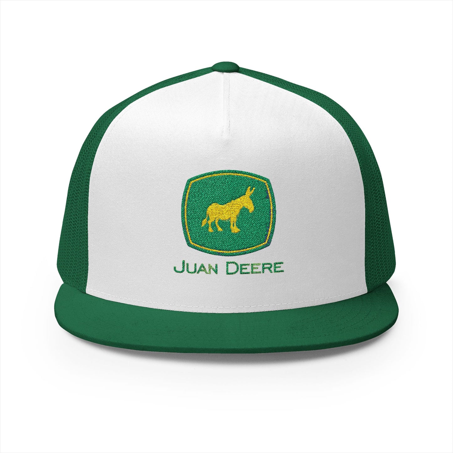 Juan Deere Embroidered 5 Panel Trucker Cap