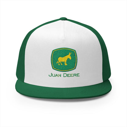 Juan Deere Embroidered 5 Panel Trucker Cap