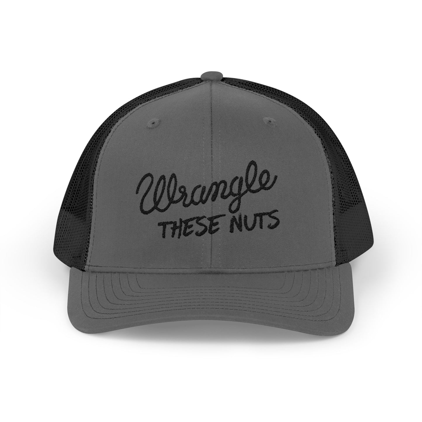 Wrangle These Nuts Richardson 112 Snapback Trucker Cap