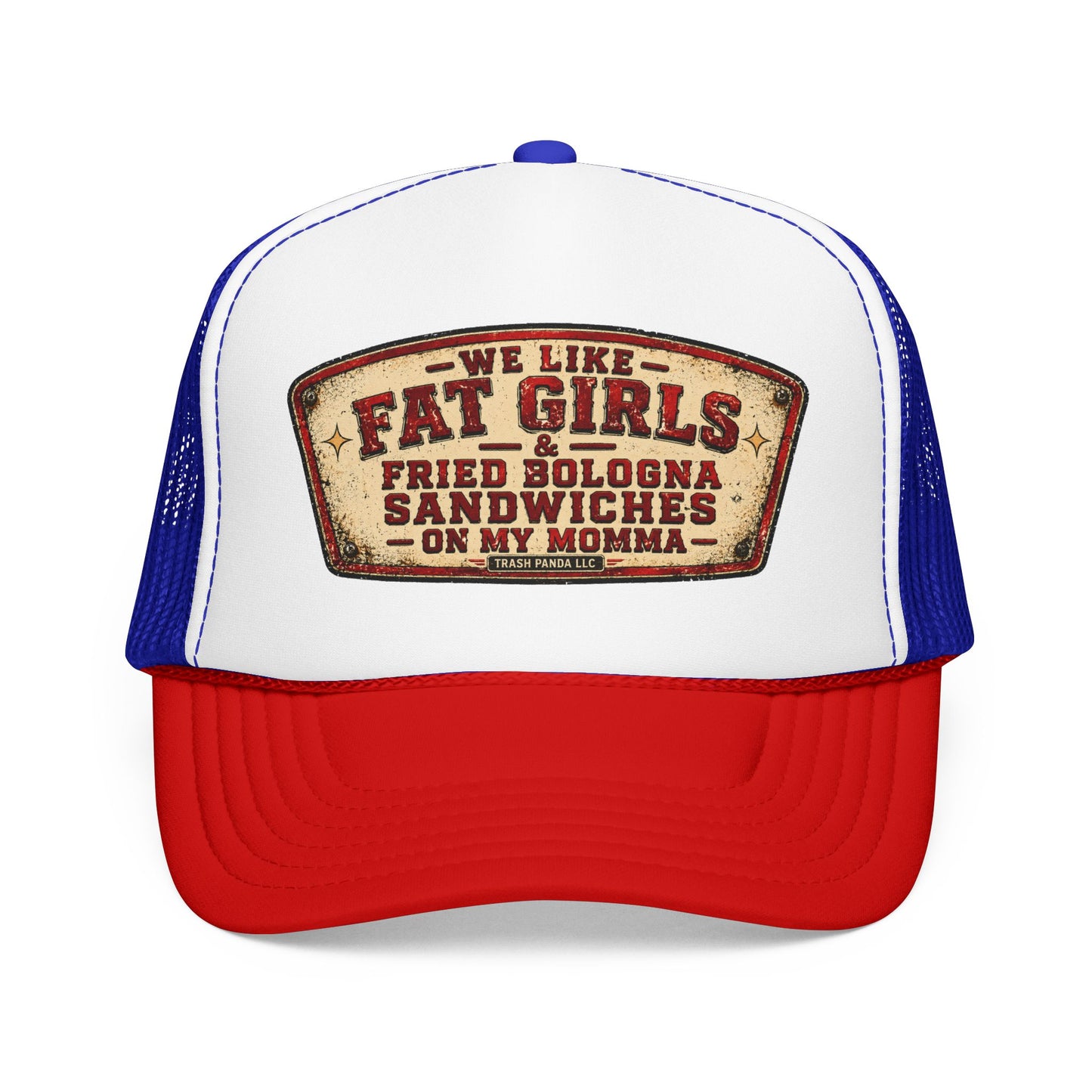 On My Momma Foam Trucker Hat (Printed)