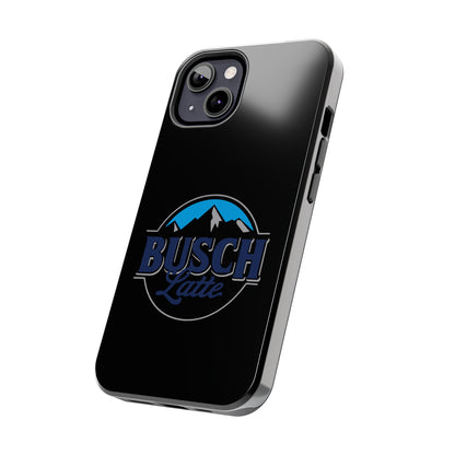 Busch Latte Blk Tough iPhone Cases